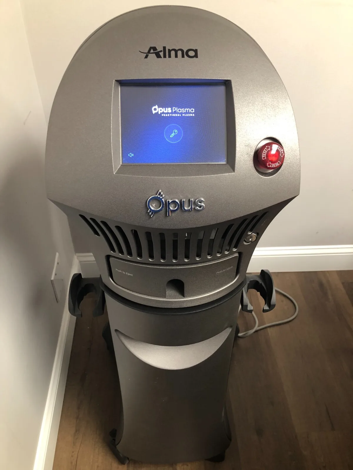 Owner photograph of a Alma Opus system.