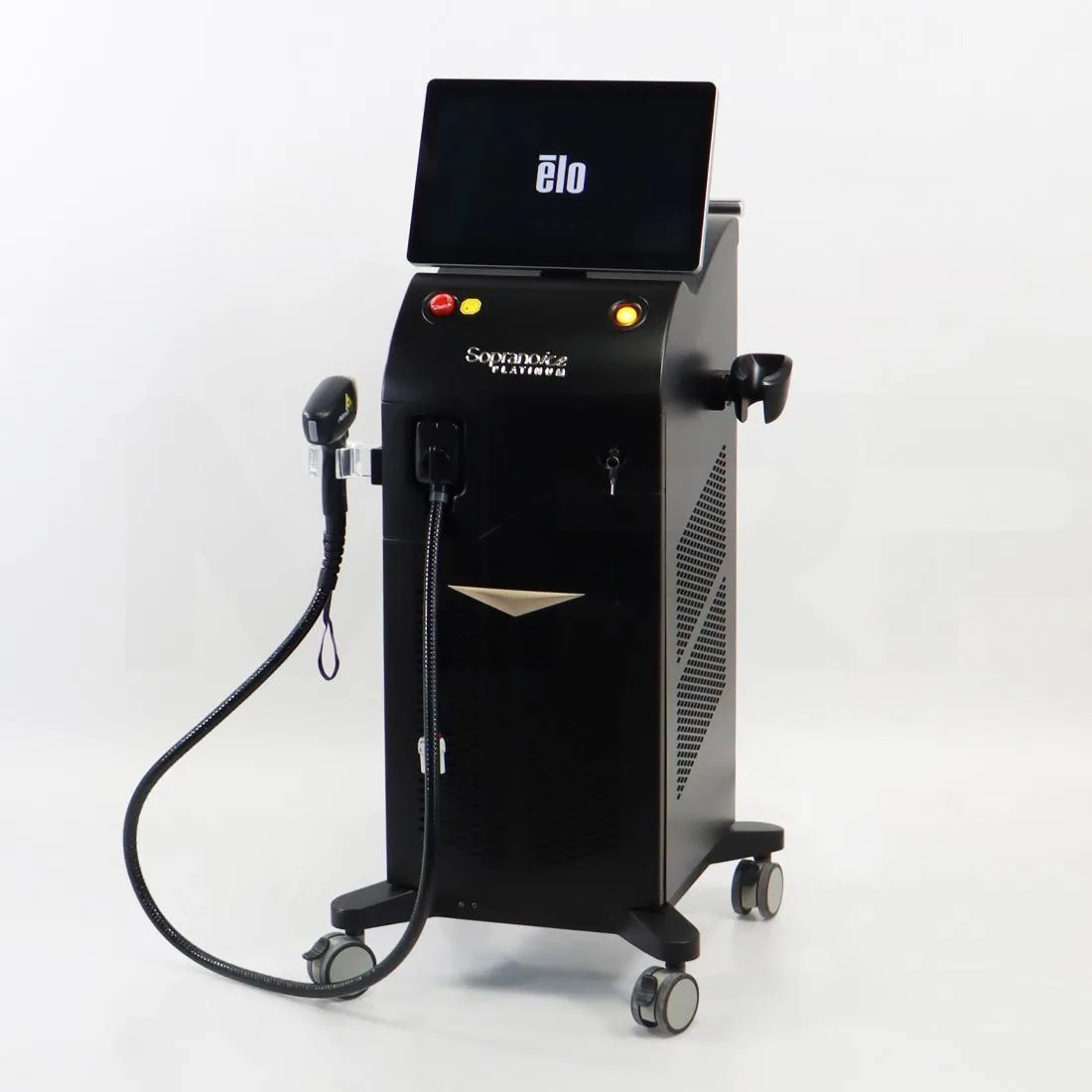 Owner photograph of a Alma Soprano ICE Platinum system.