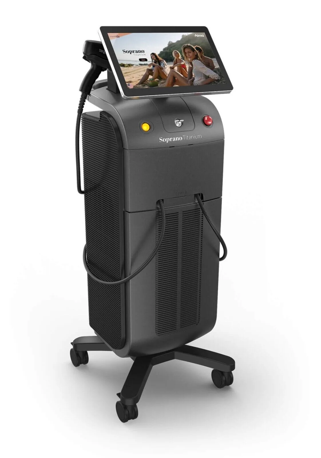 Owner photograph of a Alma Soprano Titanium system.