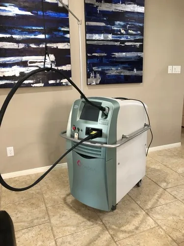 Owner photograph of a Candela GentleMax system.
