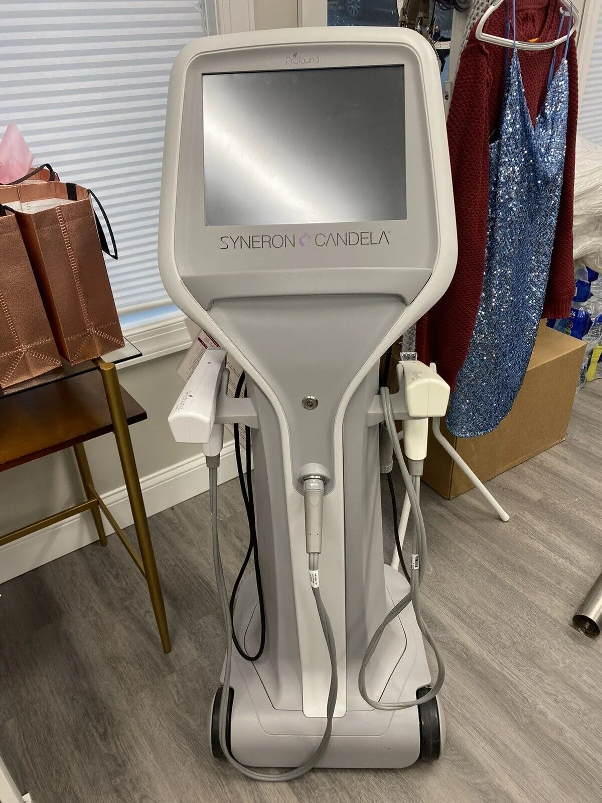 Owner photograph of a Candela Profound system.