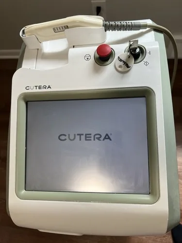 Owner photograph of a Cutera Genesis Plus system.
