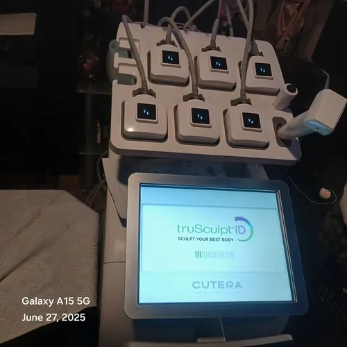Owner photograph of a Cutera truSculpt iD system.