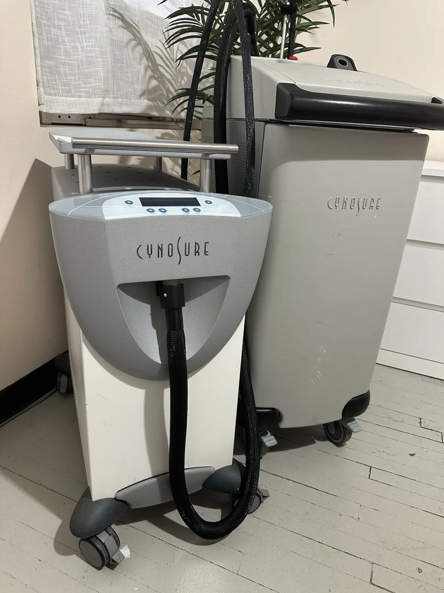 Owner photograph of a Cynosure Elite+ system.