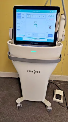 Owner photograph of a Cynosure Potenza system.