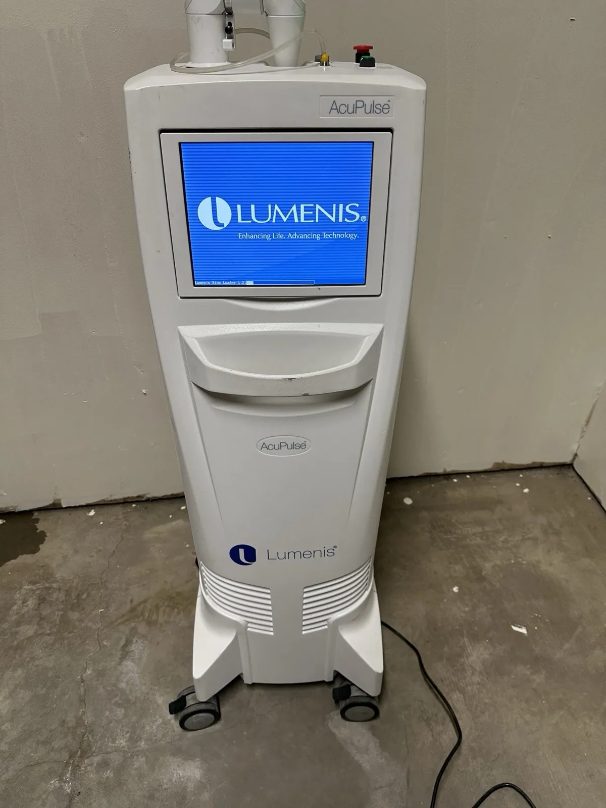 Owner photograph of a Lumenis AcuPulse system.