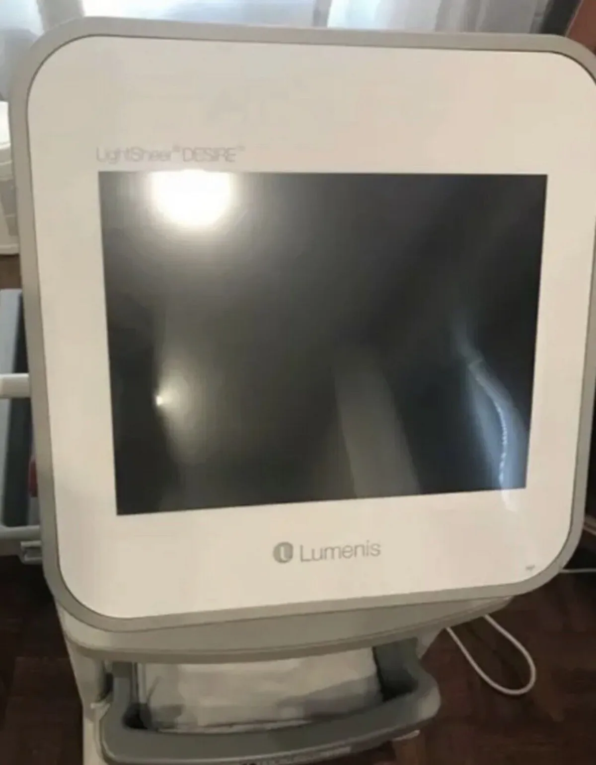 Owner photograph of a Lumenis LightSheer Desire system.